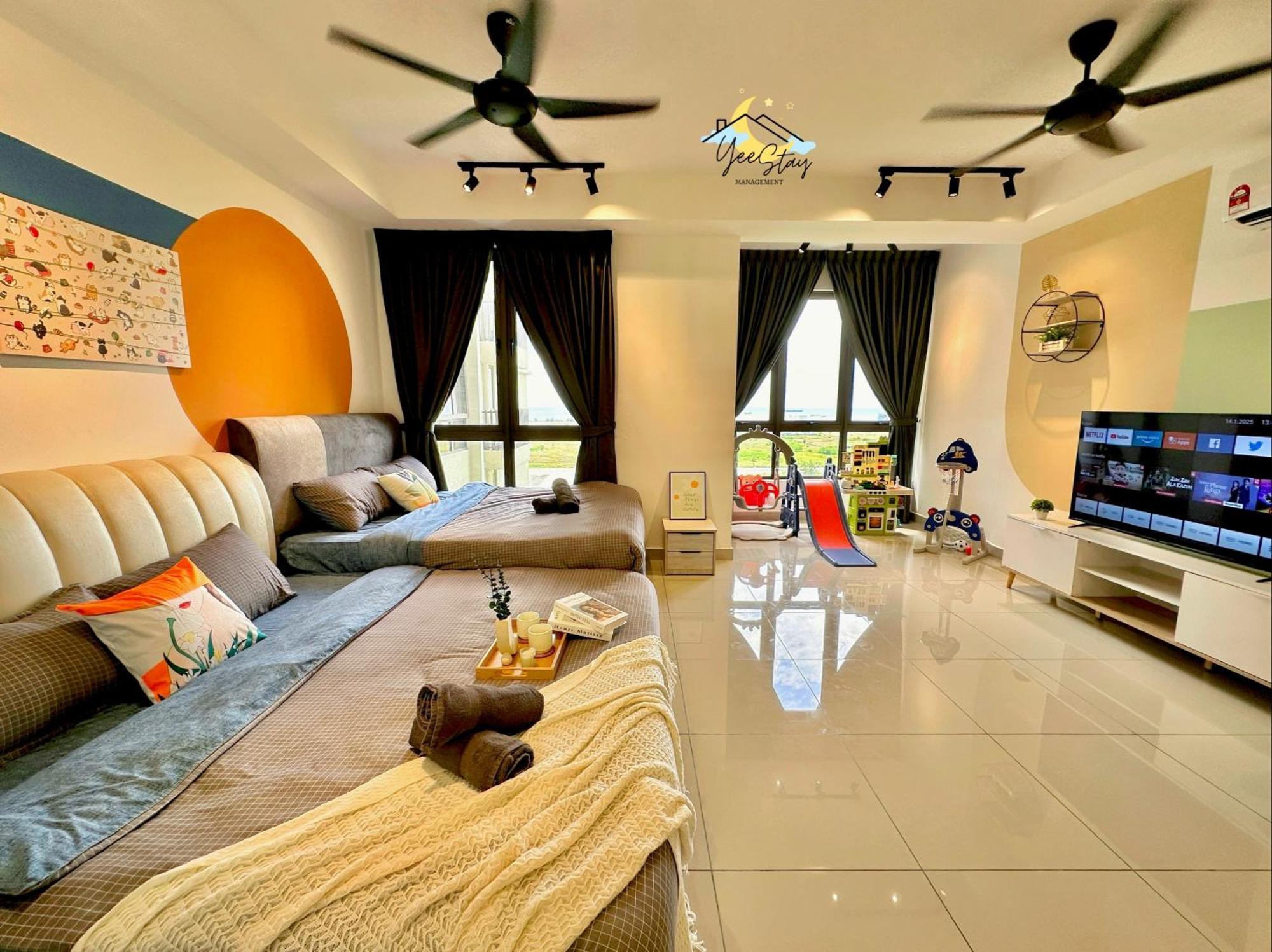Seaview Poolview Cityview Baliresidence Video Game 5Minjonker Malacca Eksteriør billede