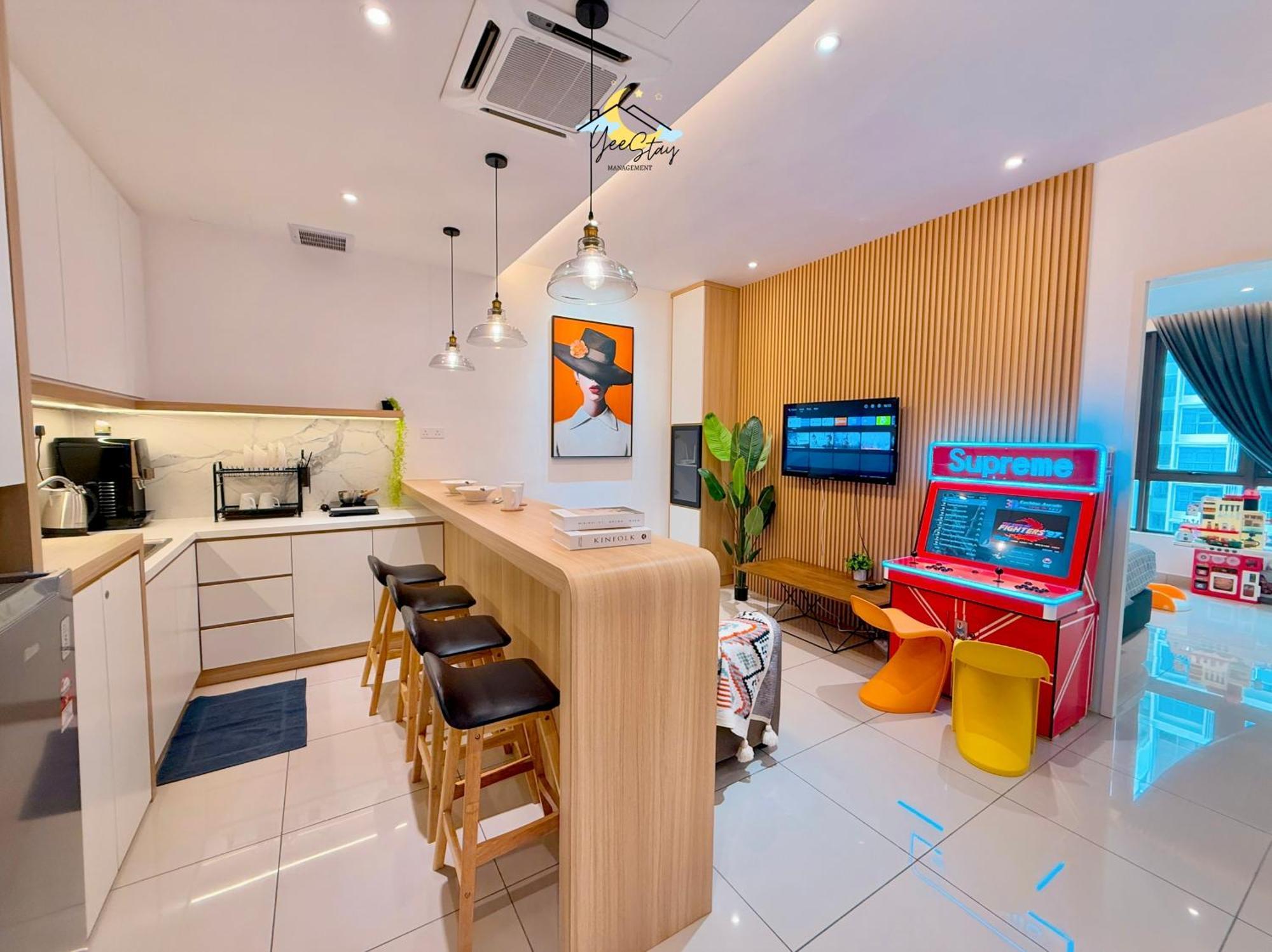 Seaview Poolview Cityview Baliresidence Video Game 5Minjonker Malacca Eksteriør billede