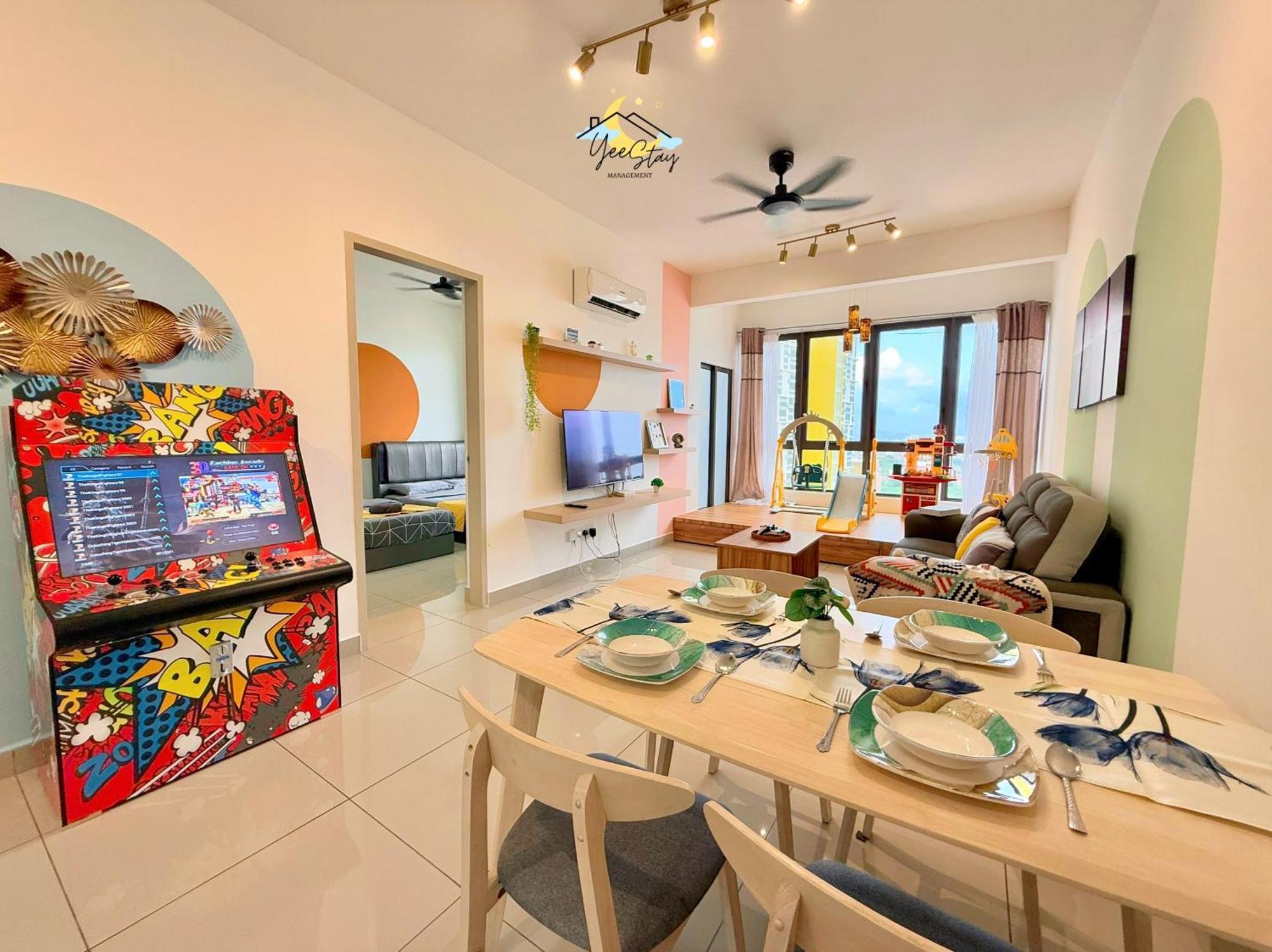 Seaview Poolview Cityview Baliresidence Video Game 5Minjonker Malacca Eksteriør billede